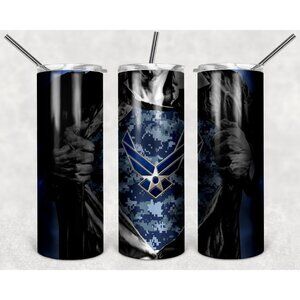 Air Force Chest logo 20 oz. Tumbler